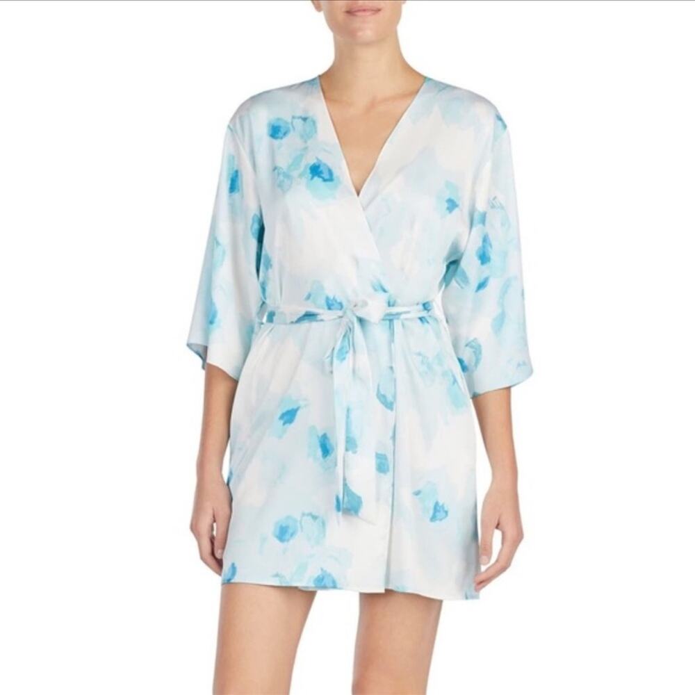 Kate Spade New York Dream A Little Dream Charmeuse Robe